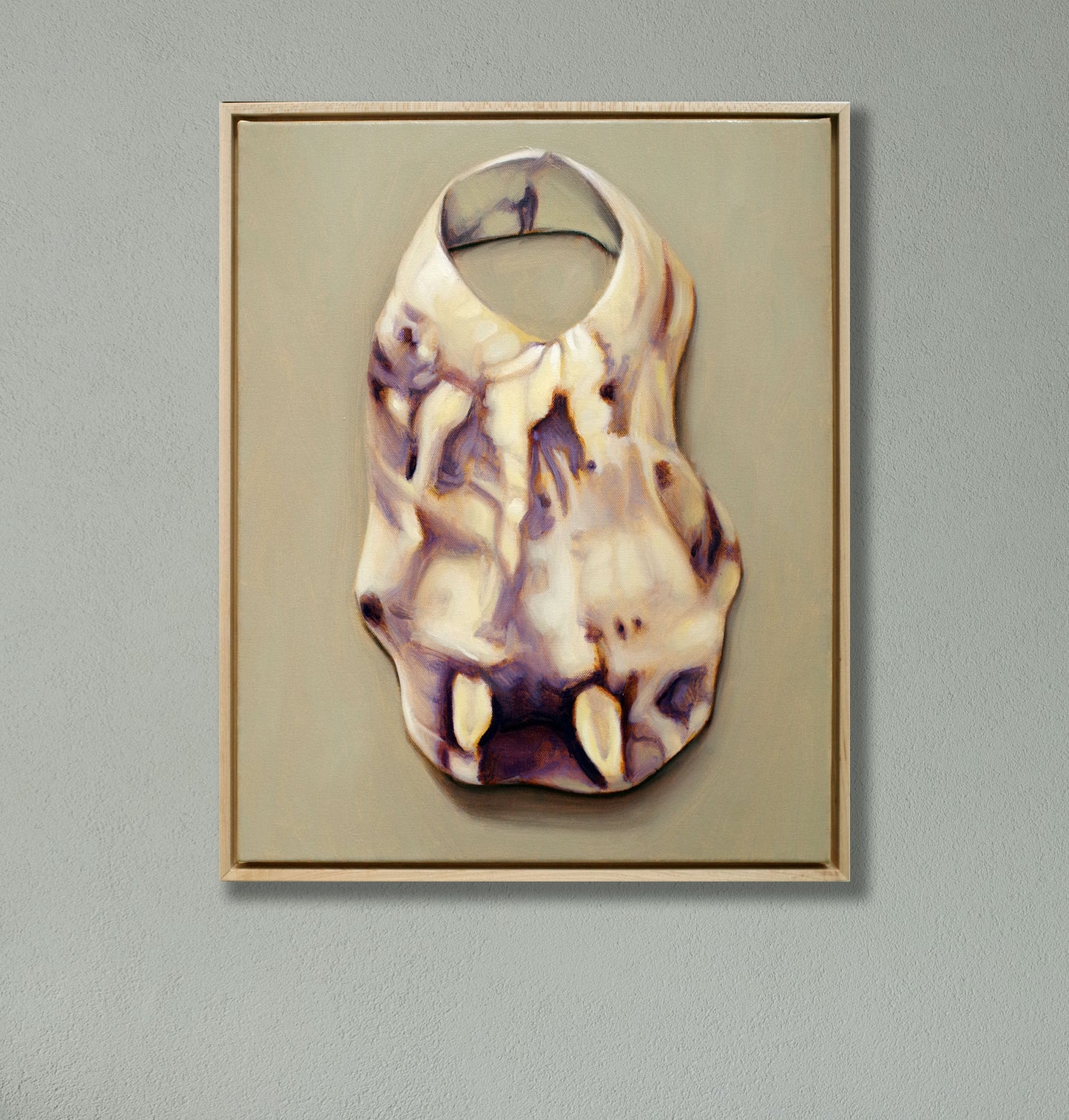 Shell No. 63 – Original Oil Painting Framed Still Life 16x20