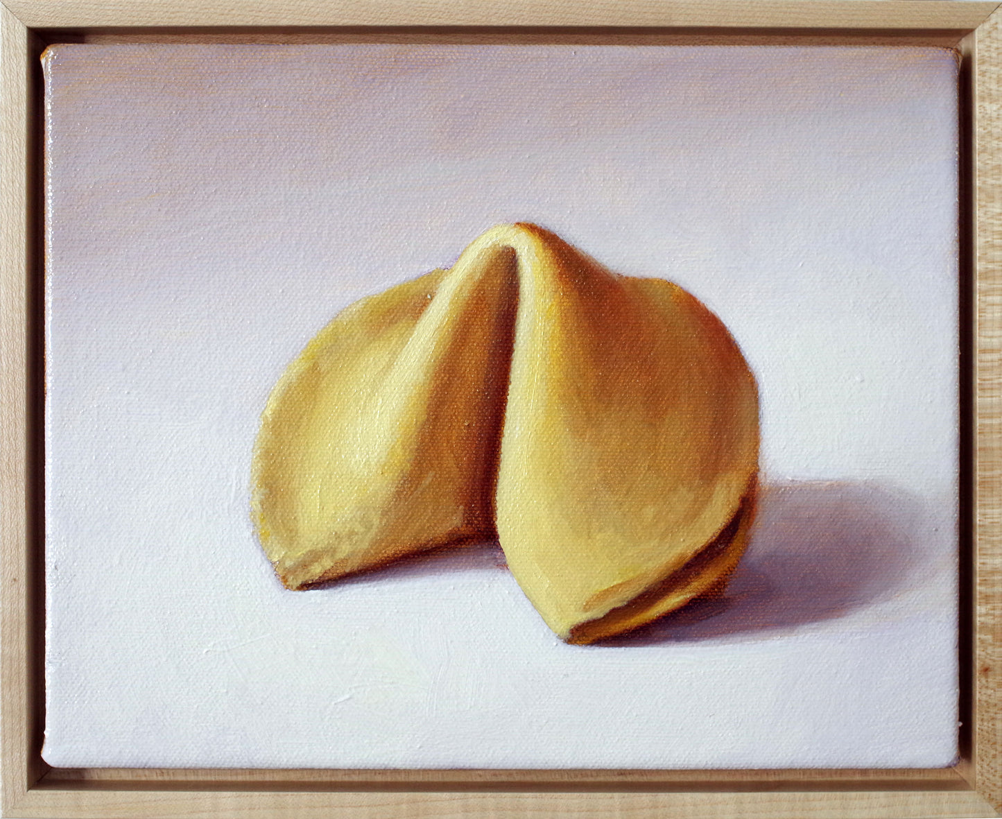 Fortune Cookie Still Life 8x10 Oil on Canvas | Gallery Frame