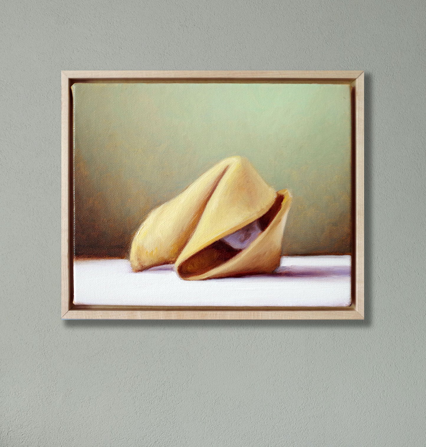 Fortune Cookie No. 6 – Original Framed Oil Painting 8x10