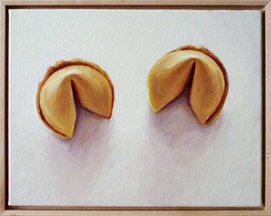 Fortune Cookie No. 7 – Original Framed Oil Painting 11x14