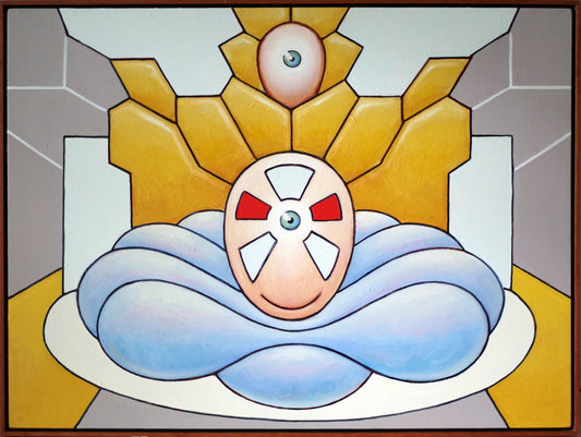 Original oil painting on canvas by James Bursenos 30 x 40 inches | Gentle Spirit