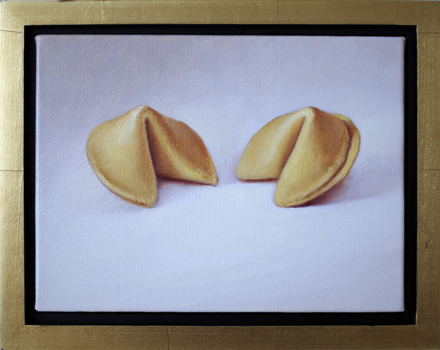 Original oil painting on canvas by James Bursenos 9 x 12 inches | Golden Fortune