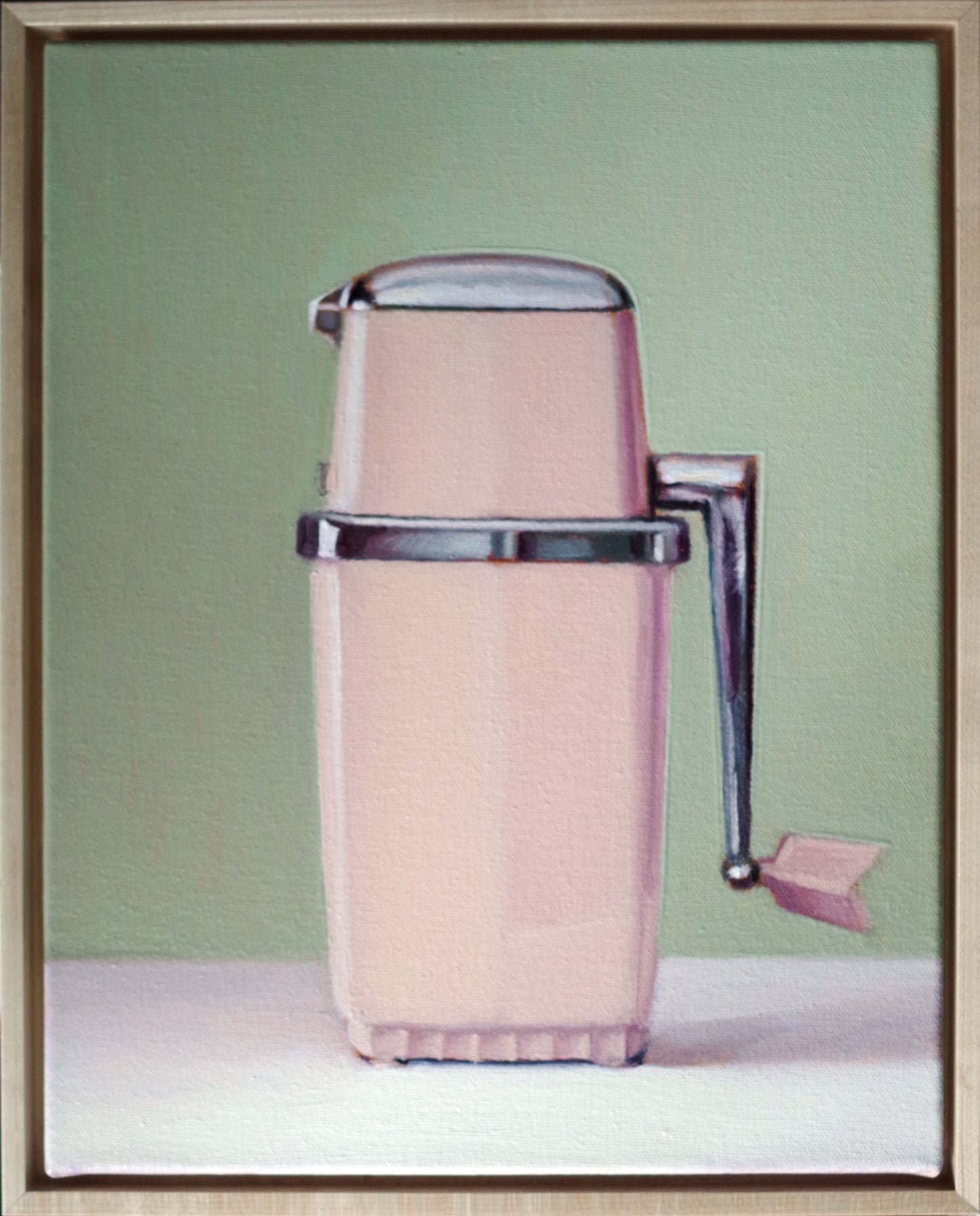 Still Life Painting 11x14 Oil on Canvas | Ice Cube Crusher