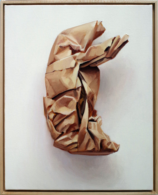 Ready Made No. 19 – Original Framed Oil Painting 16x20