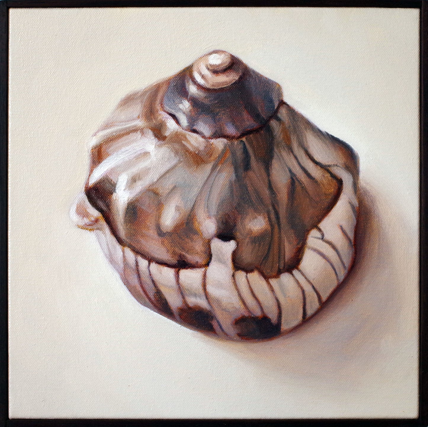 Still Life Painting 11x12 Oil on Canvas | Shell no. 62