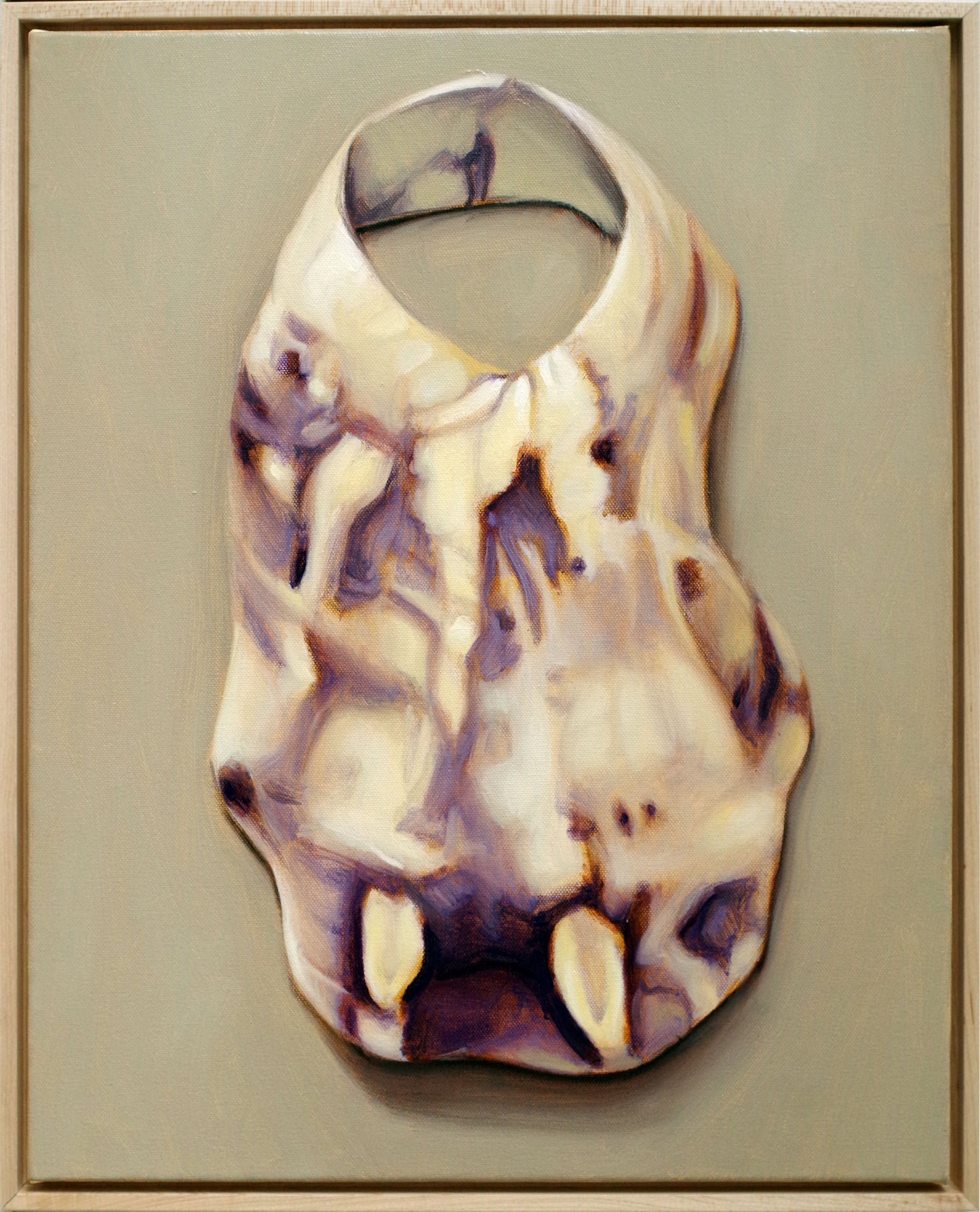 Shell No. 63 – Original Oil Painting Framed Still Life 16x20